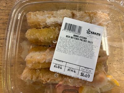 Prepared - Beer-Battered Polluck Filets (*LIMIT 2 per household*)