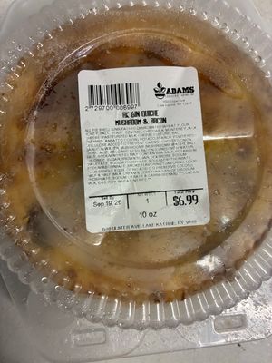 Prepared - Small Quiche (FREE! DO NOT COUNT!)