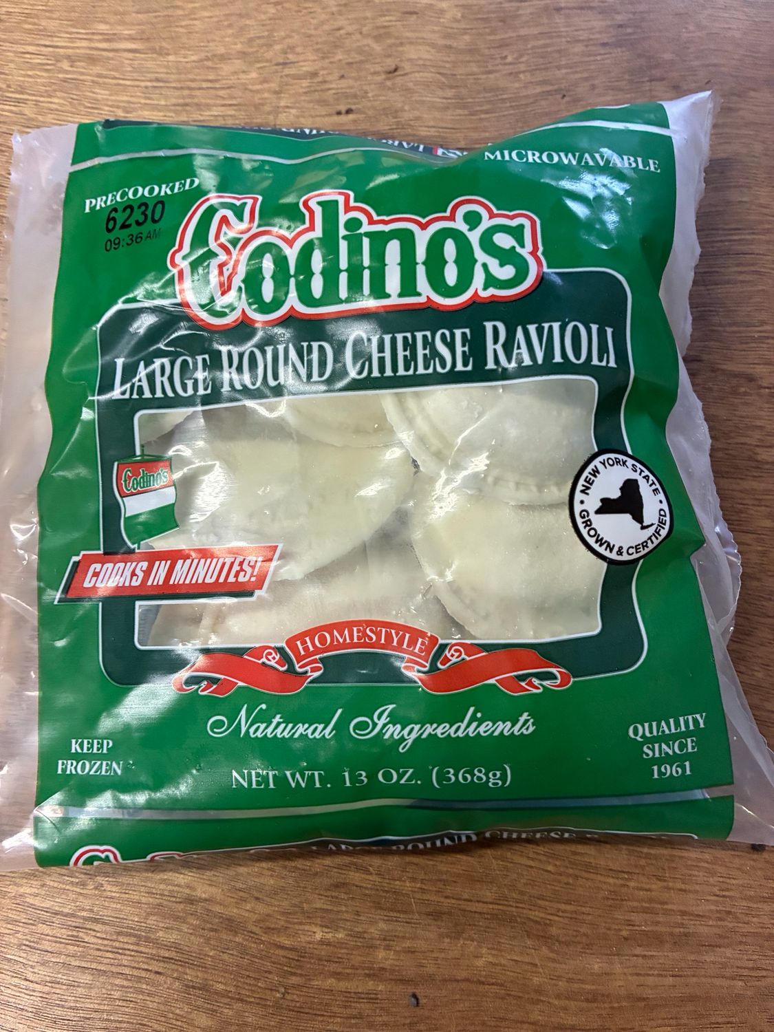 Frozen Ravioli (*LIMIT 1 per household*)