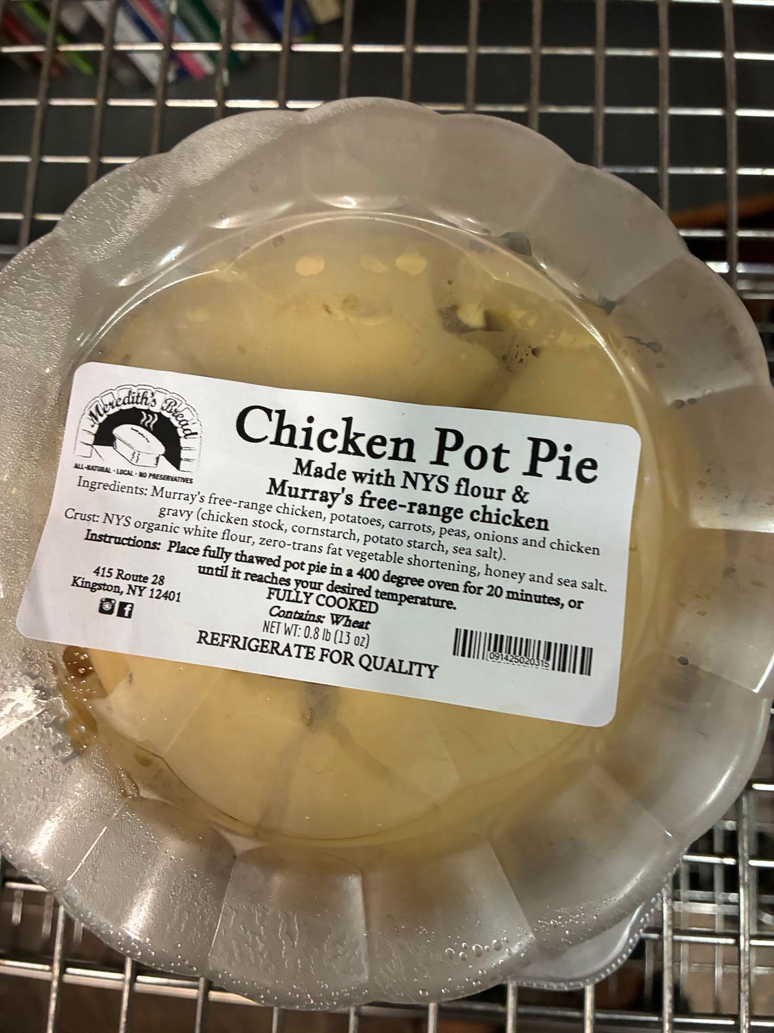 Prepared - Chicken Pot Pie (*LIMIT 1 per household*)