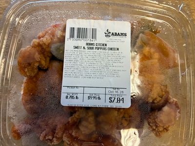 Prepared - Sweet &amp; Sour Chicken Poppers (*LIMIT 1 per household*)