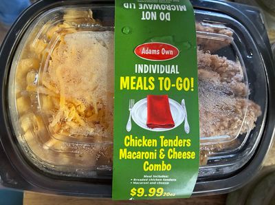 Prepared - Chicken Tenders with Mac-n-Cheese (*LIMIT 1 per household*)