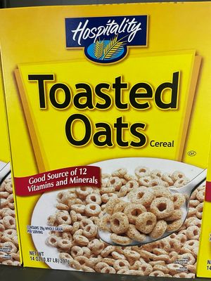 Breakfast Cereal (*LIMIT 1 cereal per household*)