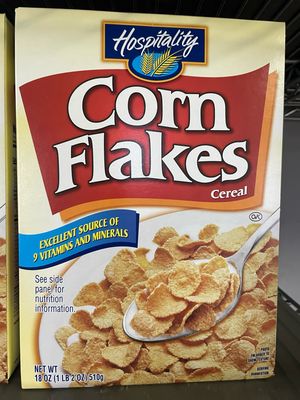 Breakfast Cereal (*LIMIT 1 cereal per household*)