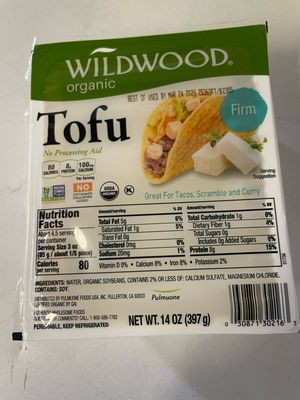 Tofu (*LIMIT 1 per household*)