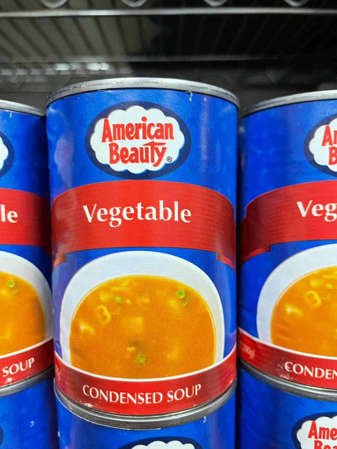 ***4 for 1*** Vegetable Soup (order 1 item to get 4 cans)