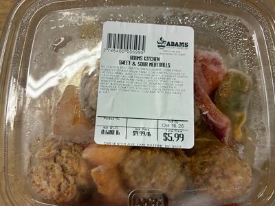 Prepared - Sweet &amp; Sour Meatballs (*LIMIT 1 per household*)