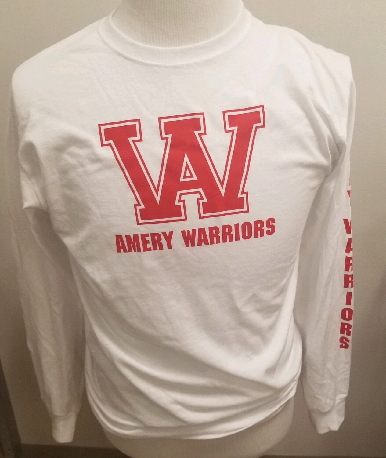 White Long Sleeve Warrior Shirt