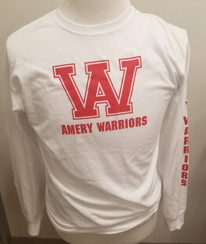 White Long Sleeve Warrior Shirt