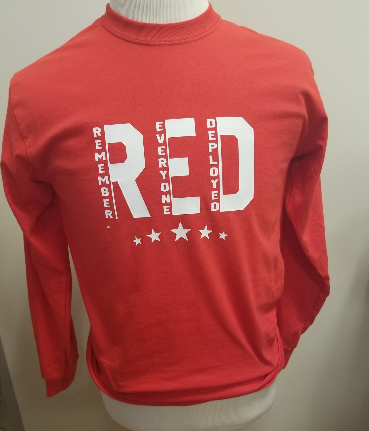 Remember those deployed red long sleeve shirt