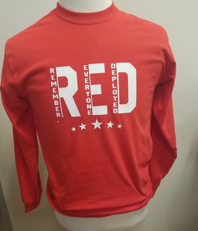 Remember those deployed red long sleeve shirt