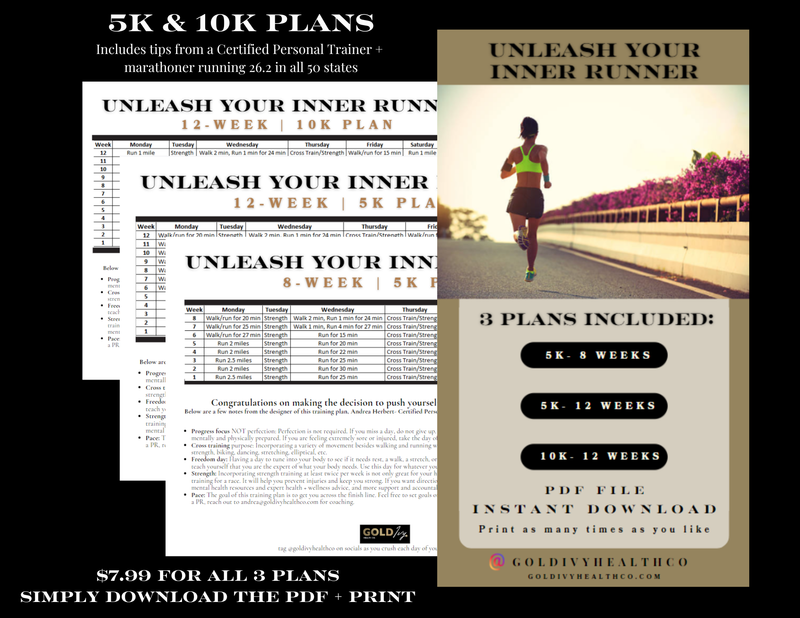 Unleash Your Inner Runner Training Plans