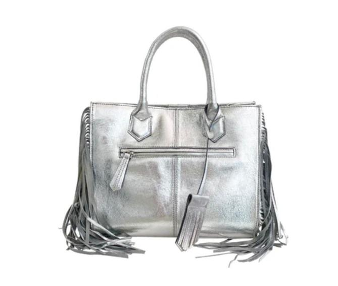 Bolsa Ilka Ursula Chica Plata