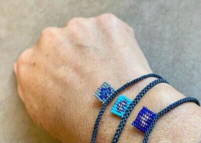 Pulseras cuadro corazón