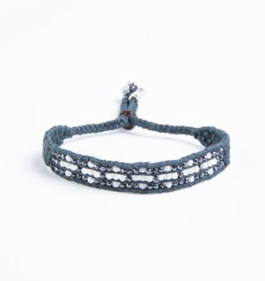 Pulsera telar mica