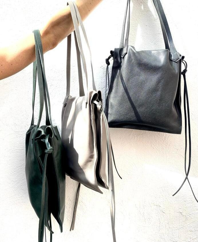 Bolsa Ilka Gris Ania Mediana-Carlota En México - D23
