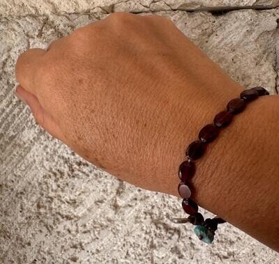 Pulsera con granates