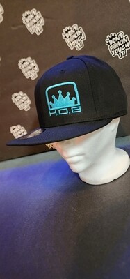 K.O.B NEW ERA SNAPBACK TEAL STITCH