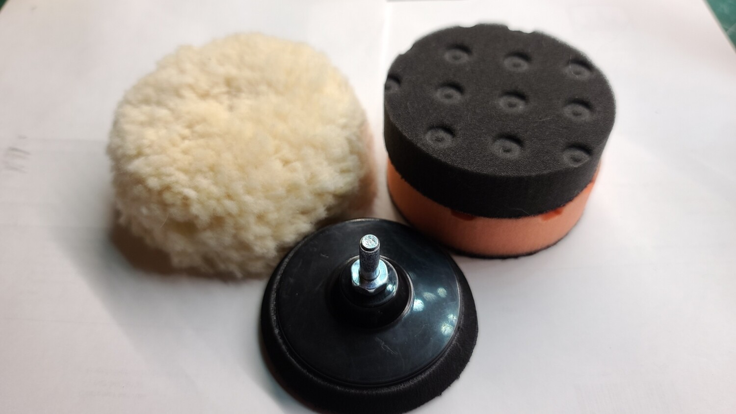 3 inch cut and polish kit with drill adapter backing pad 3 inch cut and polish kit with drill adapter backing pad