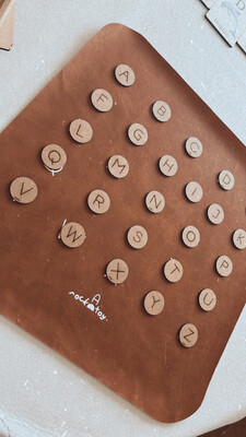 Alphabet Letter Matching Mat and Letters