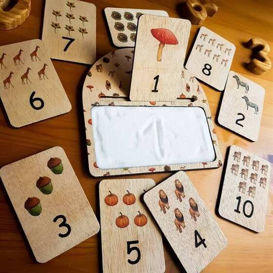Numbers Board with 1-10 Cards