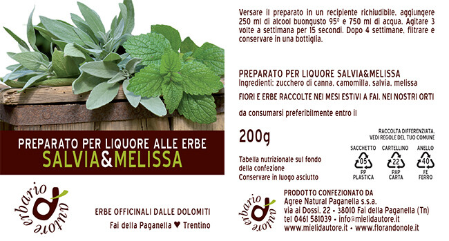 Preparato per liquore
SALVIA&amp;MELISSA