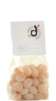 Caramelle dure agrumi, miele, propoli e vitamina C