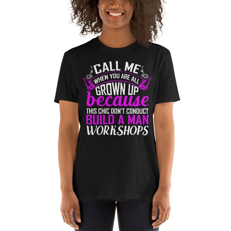 The Limited Edition Build A Man Workshops T-Shirt