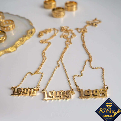 Year necklace