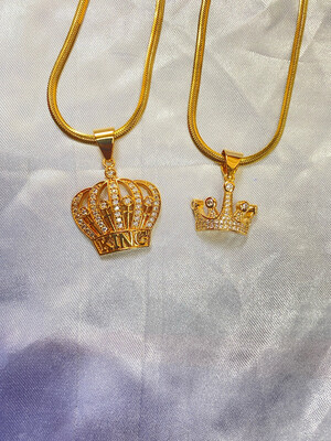 Crown And Tiara Set