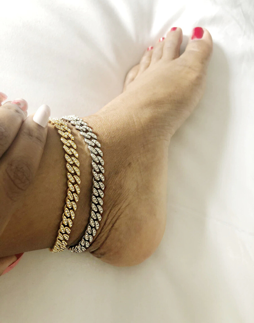 Cuban Link Anklet