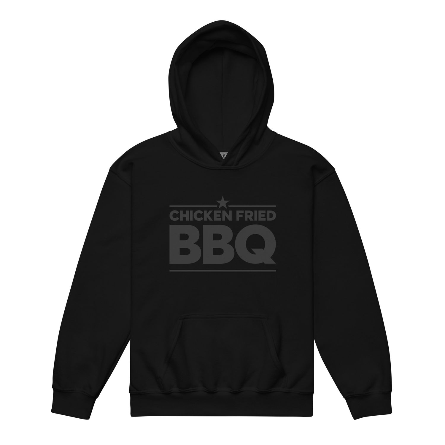 CFBBQ Black on Black Youth Hoodie