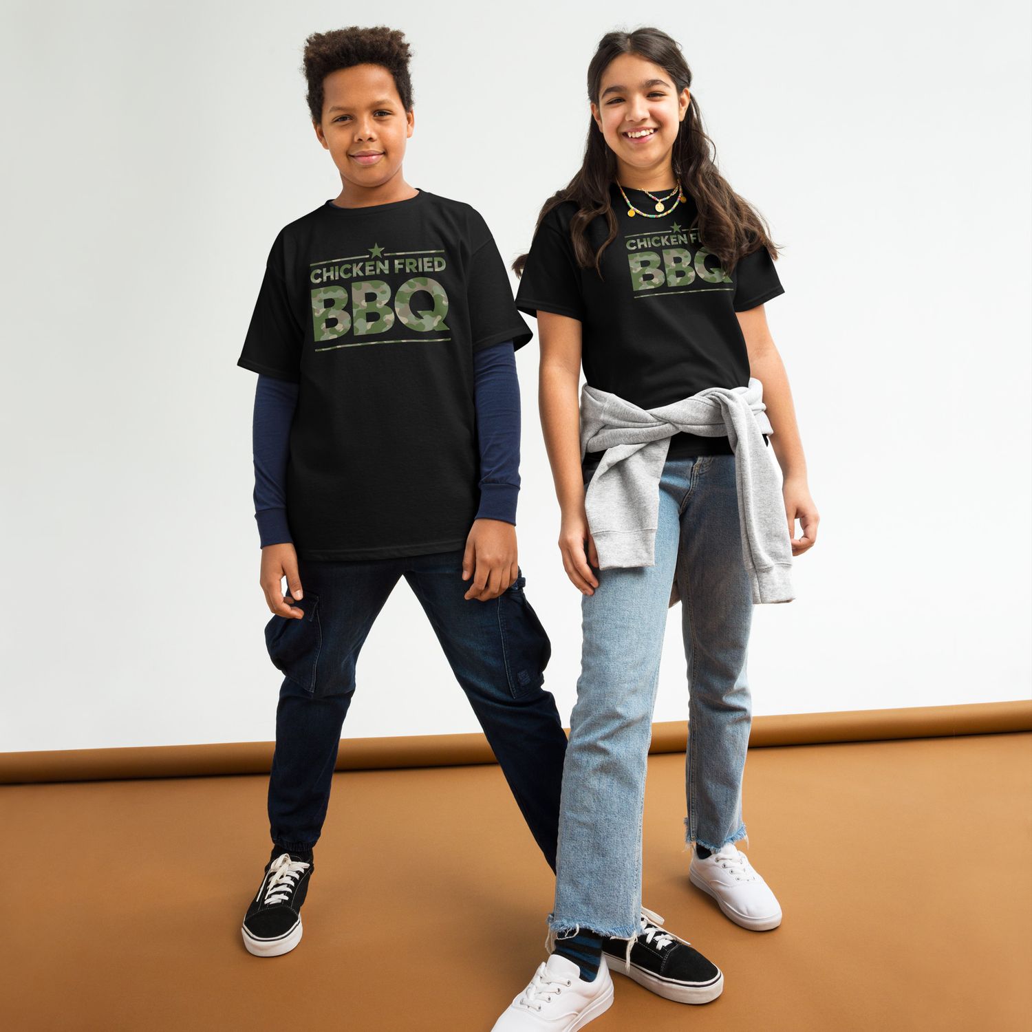 CFBBQ Camo Youth T-Shirt