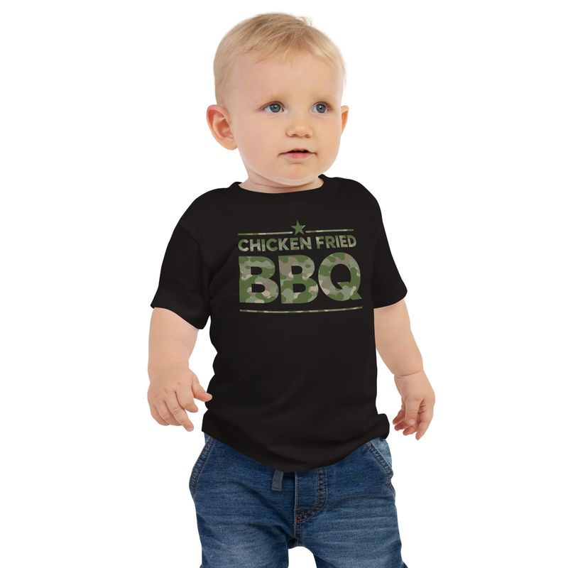 CFBBQ Camo Baby Short Sleeve Tee
