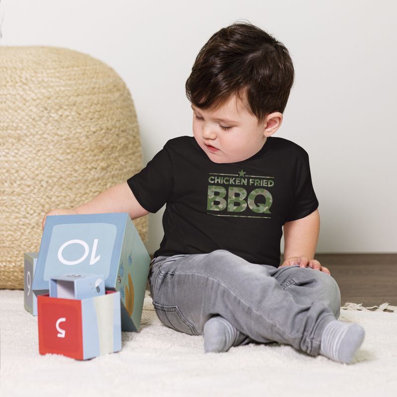 CFBBQ Camo Baby Short Sleeve Tee