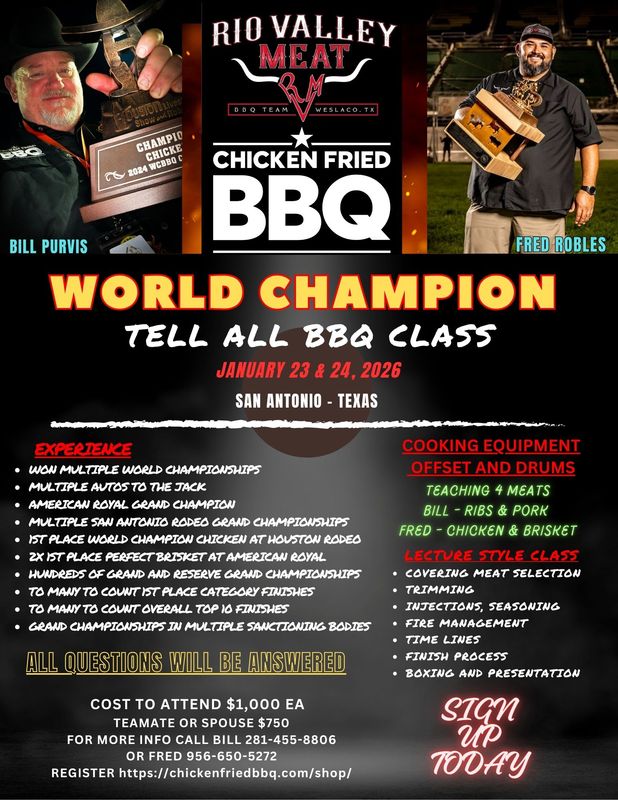 Competition BBQ Class