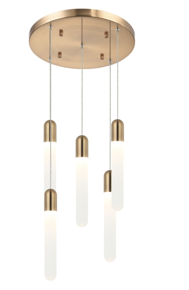 Aydin 5 Light Chandelier C65805AG