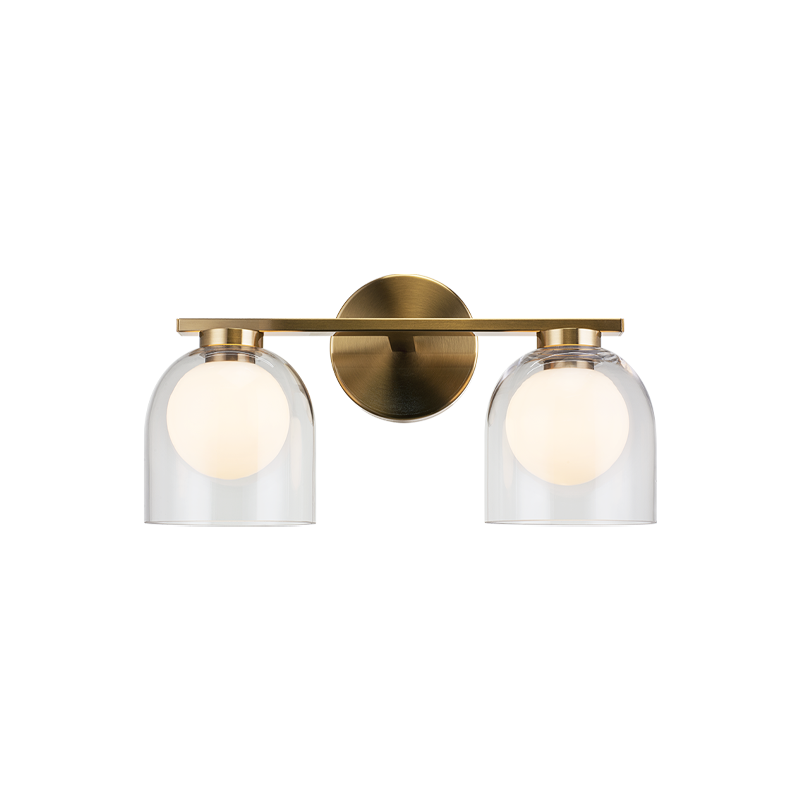 Derbishone 2 Light Wall Mount
