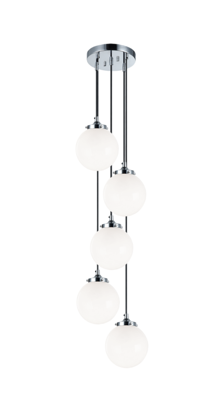 Bougie 5 Light Chandelier/Pendant (C63005CHOP)