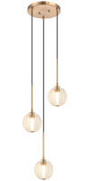 Jemyca 3 Light Chandelier/Pendant (C61603AGCL)