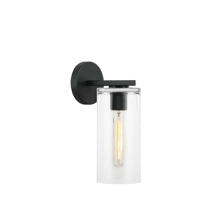 Lincoln 1 Light Wall Sconce (W32501MB)