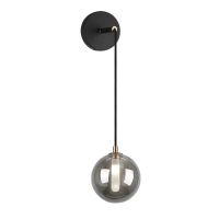Magma 1 Light Smoke Wall Mount (W81001SM)