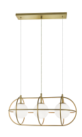 Eclipse 3 Light Chandelier (C76903GL)
