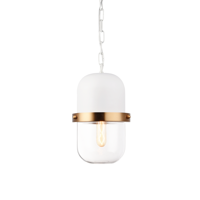 Tillie Small White Pendant (C73801WHCL)