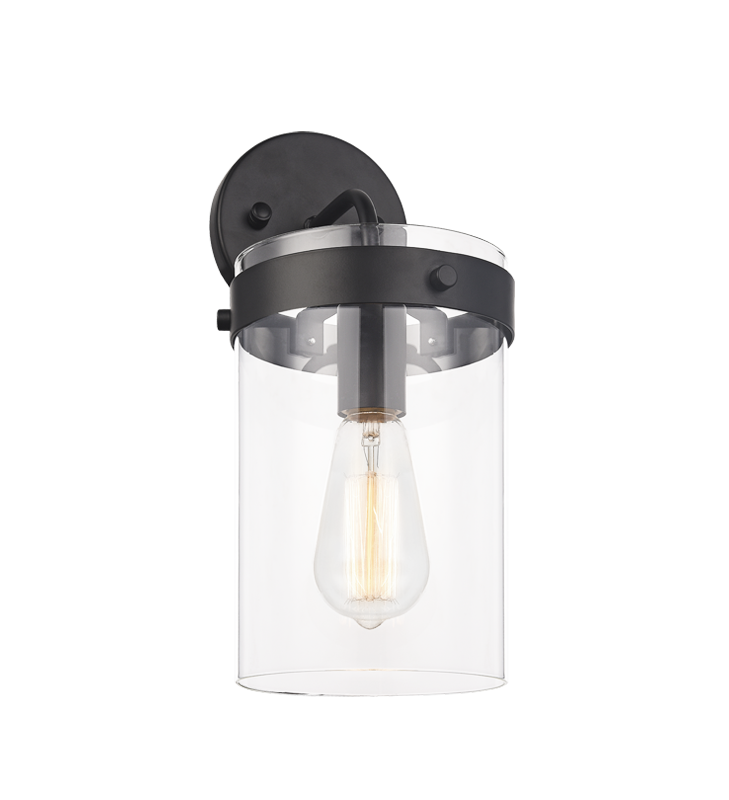 Zale Matte Black Wall Mount/Sconce (W78401BK)