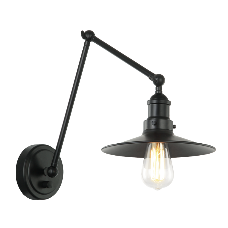 Flare Sconce (S01211BKBK)