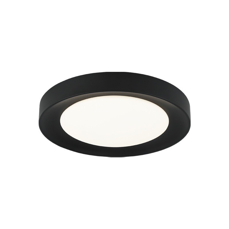 Essene Large Matte Black Flush Mount (MM10002BK)
