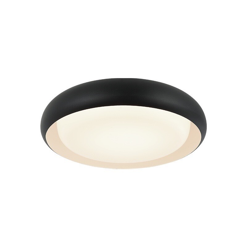 Milia Small Matte Black Flush Mount (M16215MB)