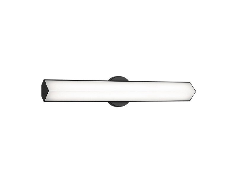 Jade Medium Linear Black Sconce (S09924BK)