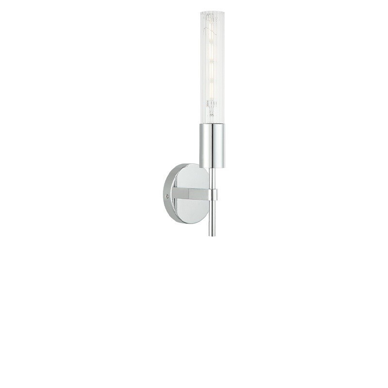 Lumiere 1 Light Chrome Sconce (S04001CH)